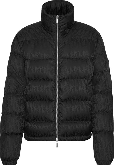 puffer dior jacket|Dior puffer jacket black.